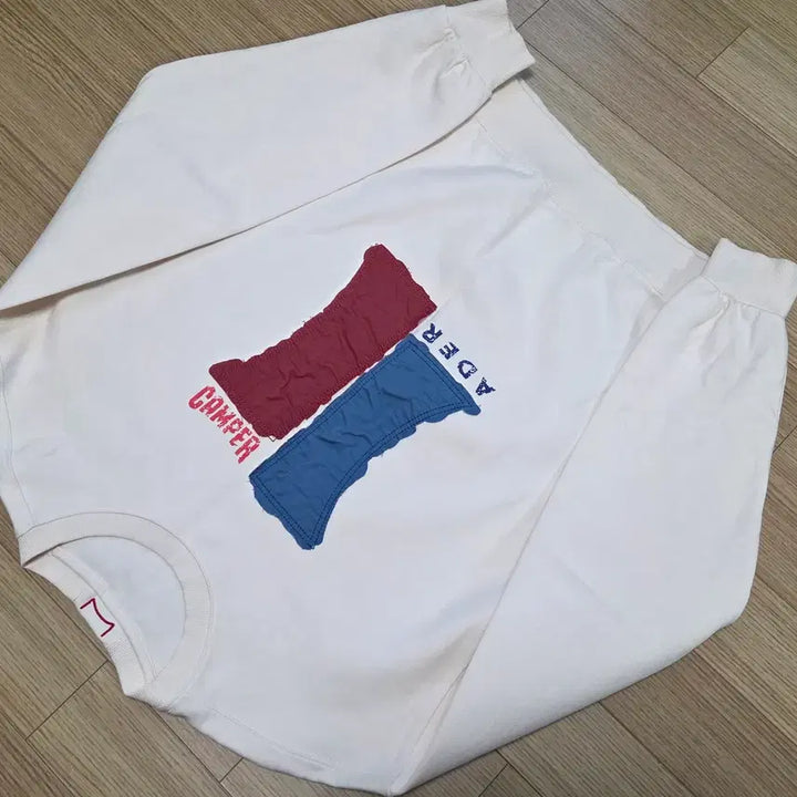 [BUNJANG] ADER Error Camper Edition Beige Sweatshirt / 아더에러 베이지 캠퍼 에디션 맨투맨 티셔츠