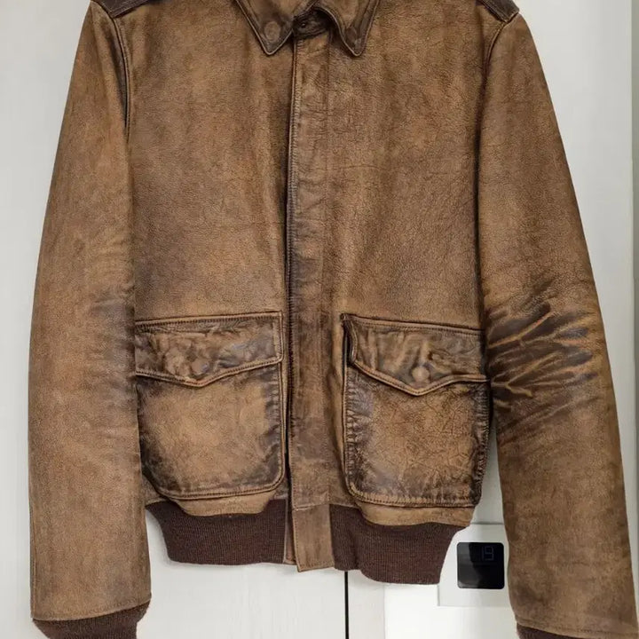 [BUNJANG] Polo A2 Leather Jacket / 폴로 a2