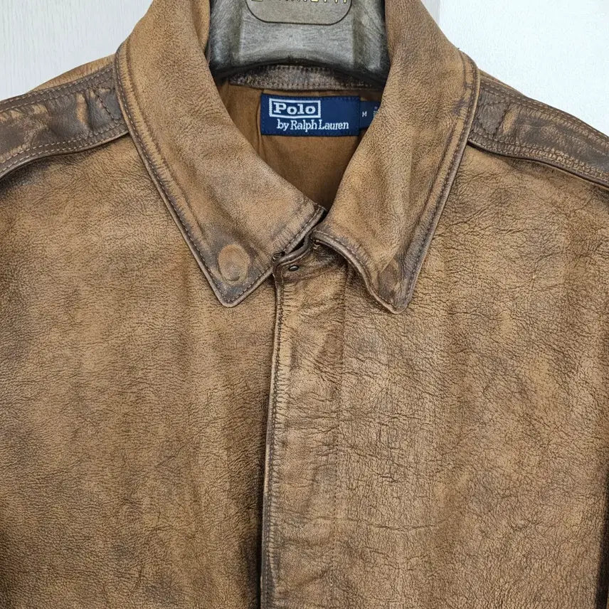 [BUNJANG] Polo A2 Leather Jacket / 폴로 a2