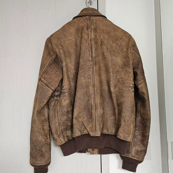 [BUNJANG] Polo A2 Leather Jacket / 폴로 a2