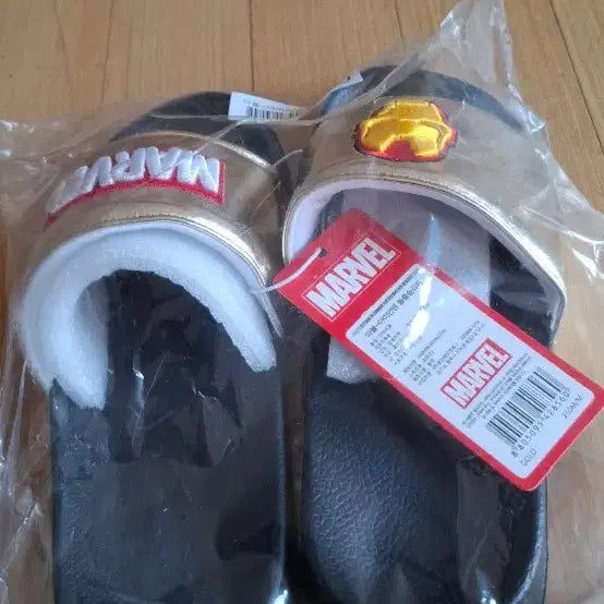 [BUNJANG] Marvel Iron Man Slippers 250mm Gold / 새상품) 마블 아이언맨 슬리퍼 250mm 골드