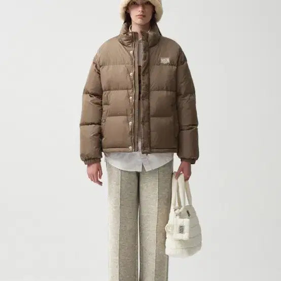 [BUNJANG] Marithe Francois Girbaud Padded Jacket Brown / 마리떼 프랑소와저버 패딩 브라운