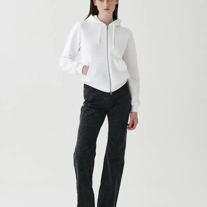 [BUNJANG] ORE Leopard Pants Charcoal / ORE오어 레오파드 팬츠 차콜