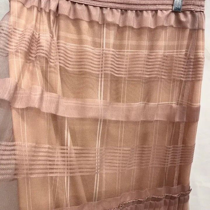 [BUNJANG] O!ZOCON Tulle Long Skirt 55 / 오즈세컨 튤  롱 스커트 55