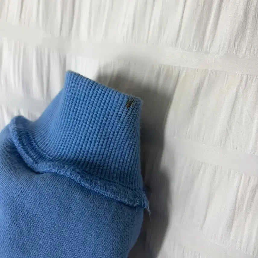 [BUNJANG] ChanceChance Stripe Hooded Zip-up - Blue / 챈스챈스 스트라이프 후드 집업_블루