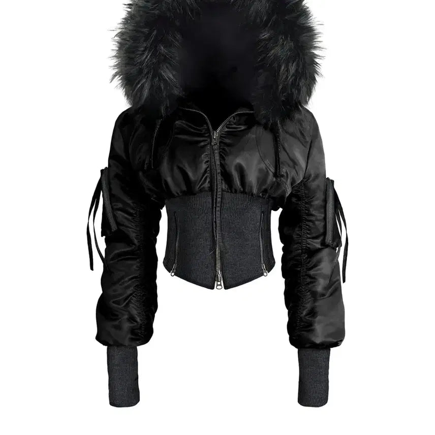 [BUNJANG] KIMYO Bolin Padded Bomber Jacket Black / KIMYO 키묘 볼린 패디드 봄버 자켓 블랙