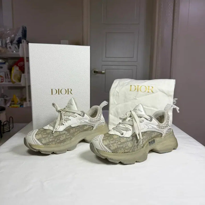 [BUNJANG] Dior Oblique Vibe Sneakers / [36사이즈,박스/더스트구성]디올 오블리크 바이브 스니커즈