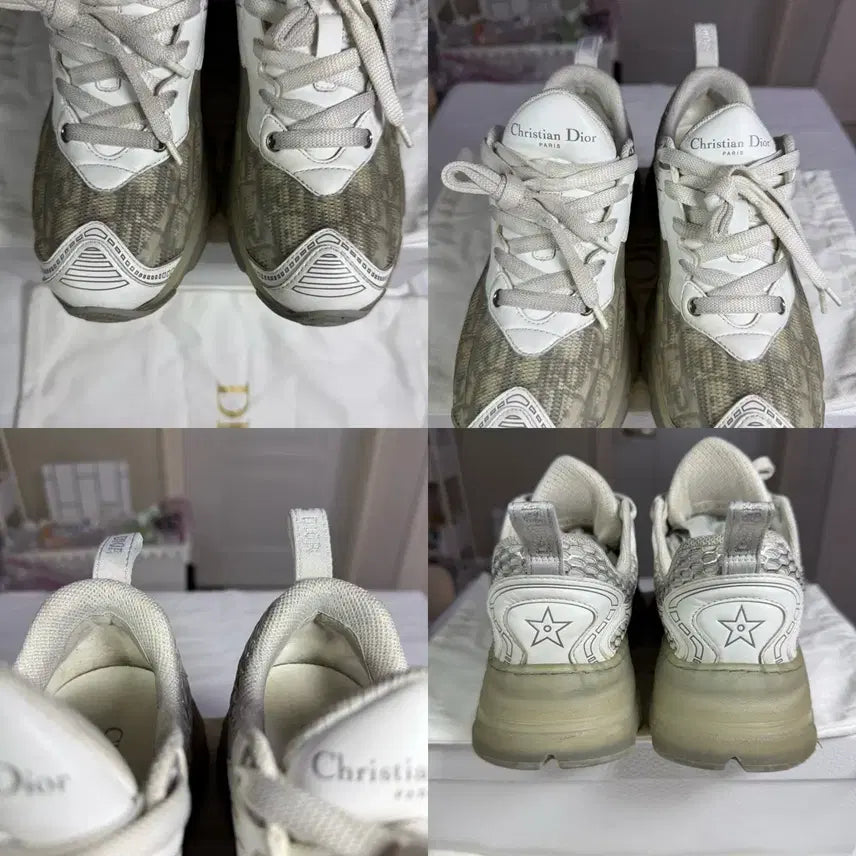 [BUNJANG] Dior Oblique Vibe Sneakers / [36사이즈,박스/더스트구성]디올 오블리크 바이브 스니커즈