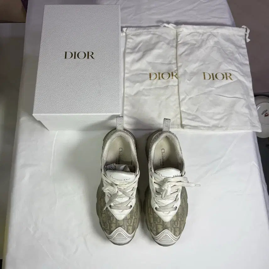 [BUNJANG] Dior Oblique Vibe Sneakers / [36사이즈,박스/더스트구성]디올 오블리크 바이브 스니커즈