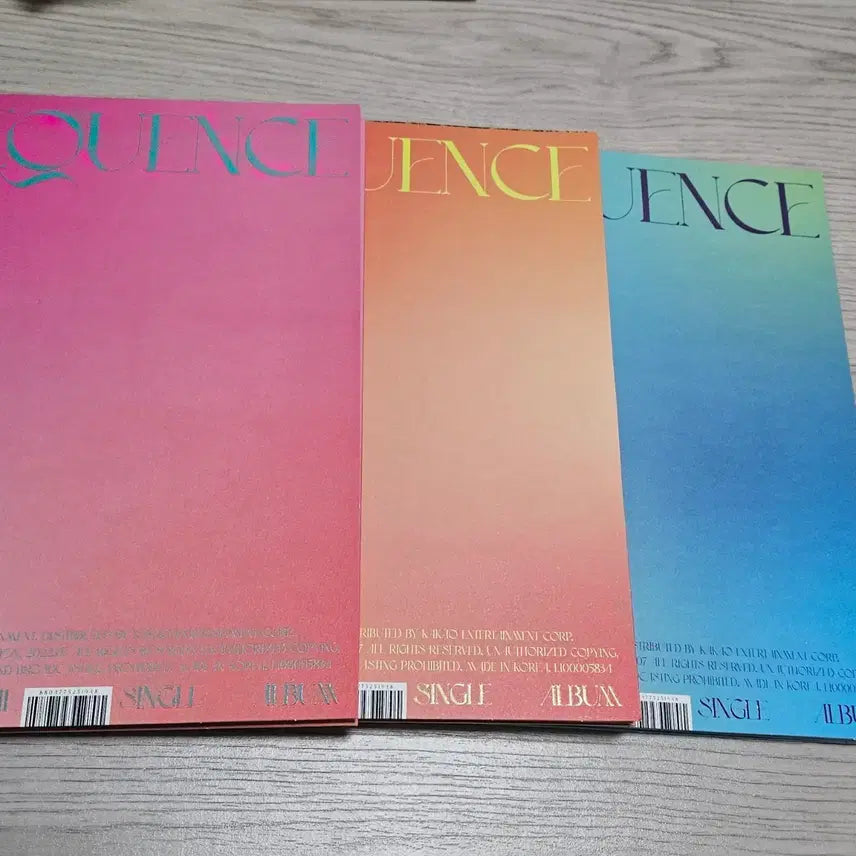 [BUNJANG] Cosmic Girls Last Sequence Album Full Package Set / 우주소녀 라스트 시퀀스 앨범 3종 단순개봉품 풀구성 세트 판매합니다!