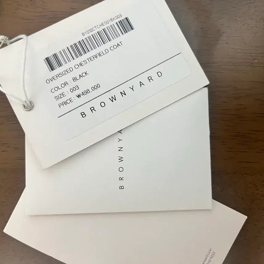 [BUNJANG] Brownyard Coat Size 3 / 브라운야드 코트 3사이즈