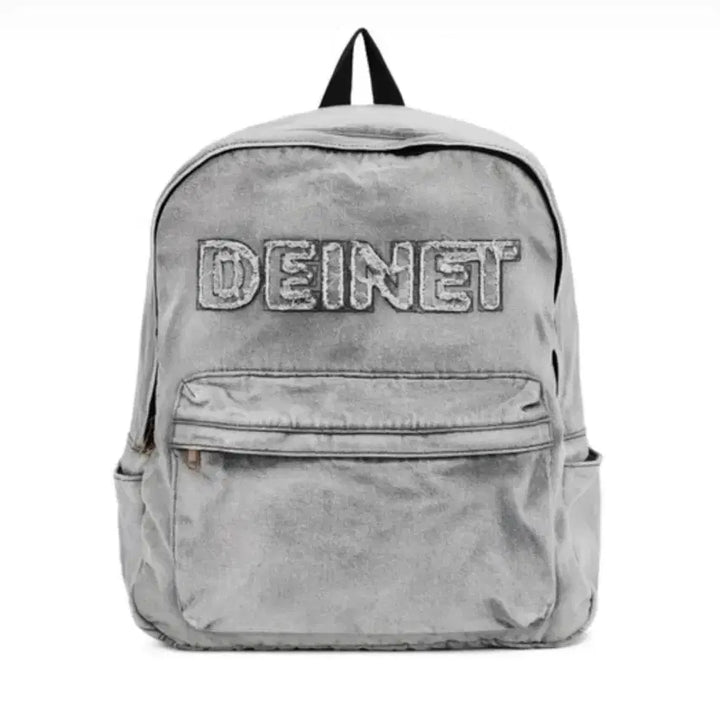 [SOLD OUT] 다이닛 로고 데님 백팩