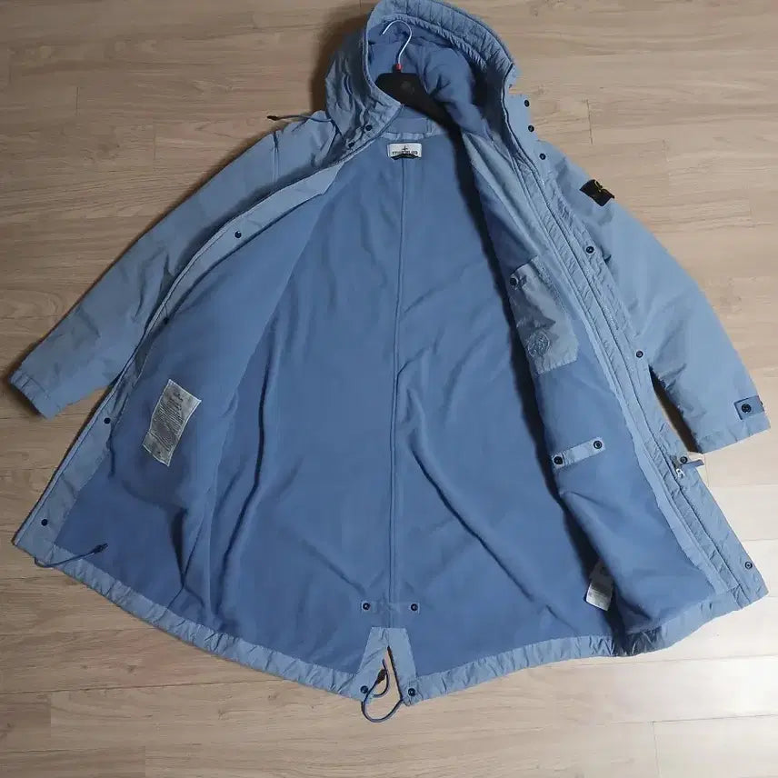 [BUNJANG] Stone Island David Long Padded Jacket / 스톤아일랜드 다비드 롱패딩 안감기모 새상품급