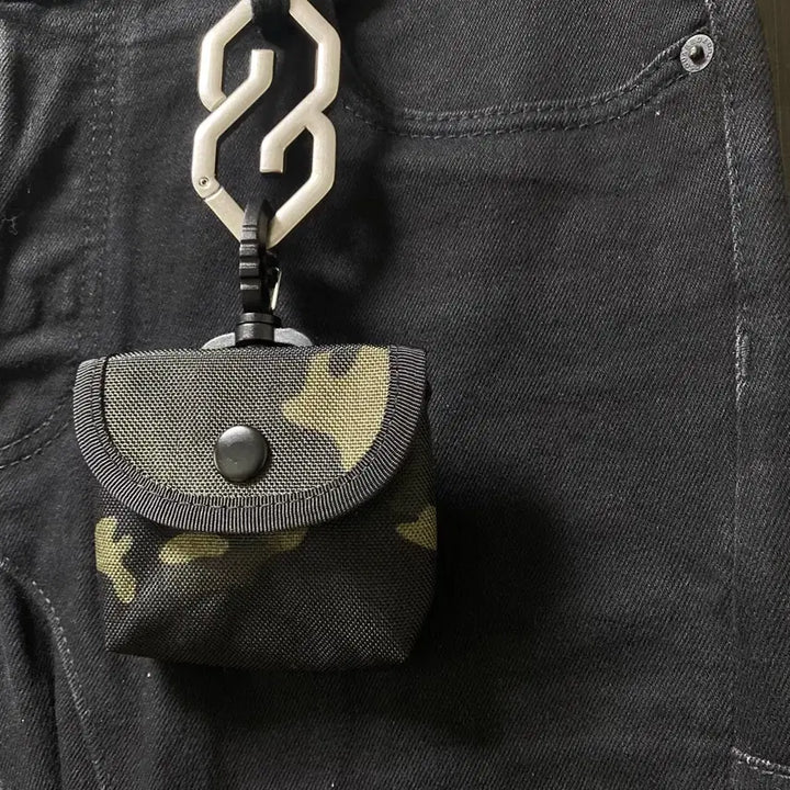 [BUNJANG] Military Mini Pouch Keyring / 밀리터리 미니 파우치 키링