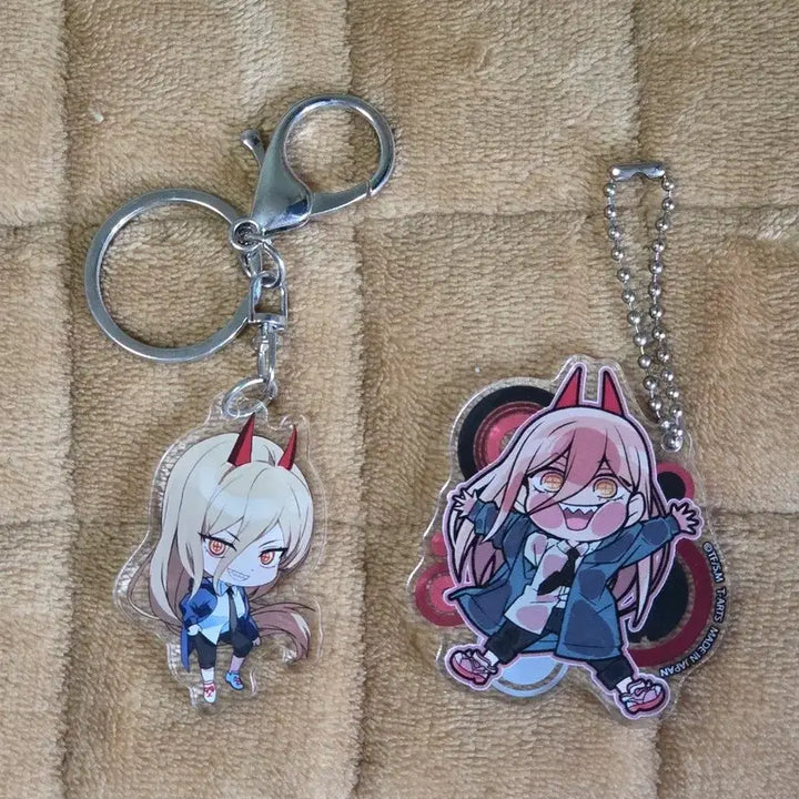 [BUNJANG] Chainsaw Man Power Keyring / 체인소맨 파워 키링 굿즈