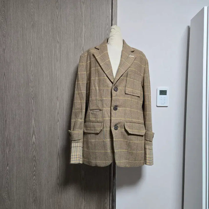[BUNJANG] Anonlloyd Oversized Check Pattern Jacket / 어놀로이드 오버핏 체크 패턴 자켓