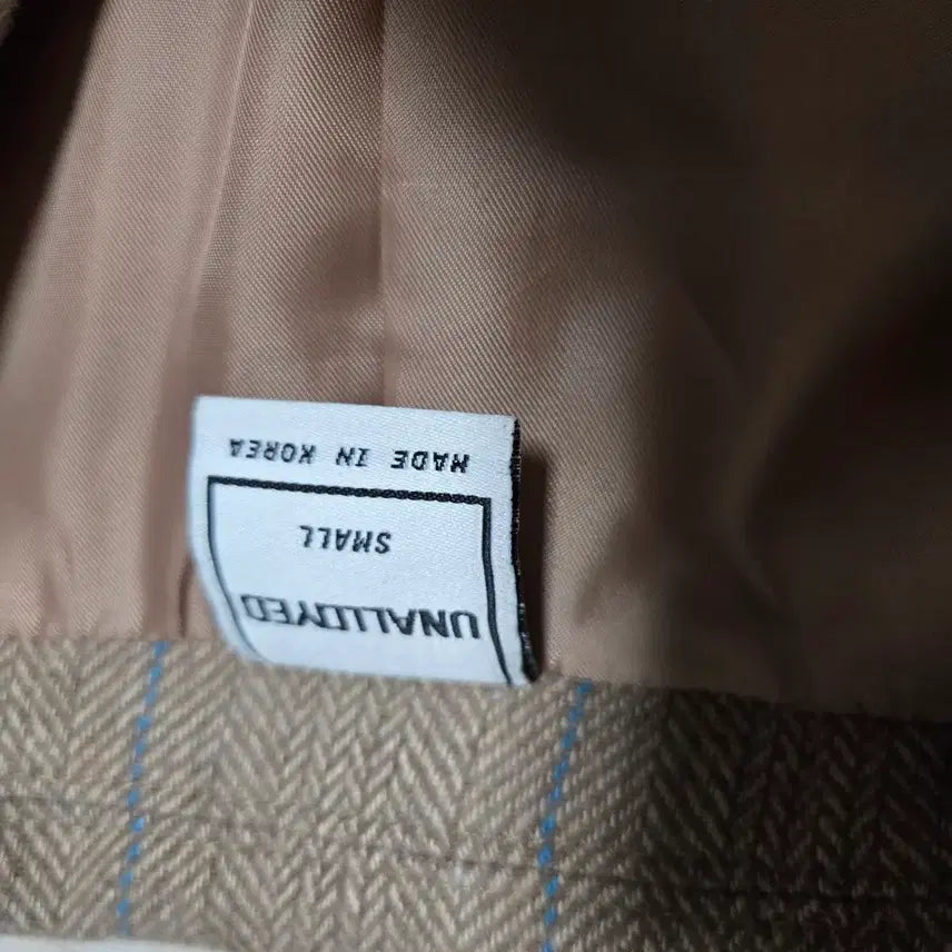 [BUNJANG] Anonlloyd Oversized Check Pattern Jacket / 어놀로이드 오버핏 체크 패턴 자켓