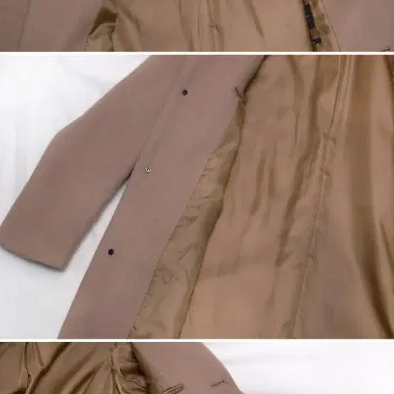 [BUNJANG] Concepts1one Honey Brown Wool Cashmere Classic Single Long Coat (M) / 컨셉원 울캐시미어 허니 브라운 클래식 싱글 롱코트 (M / 95-100)