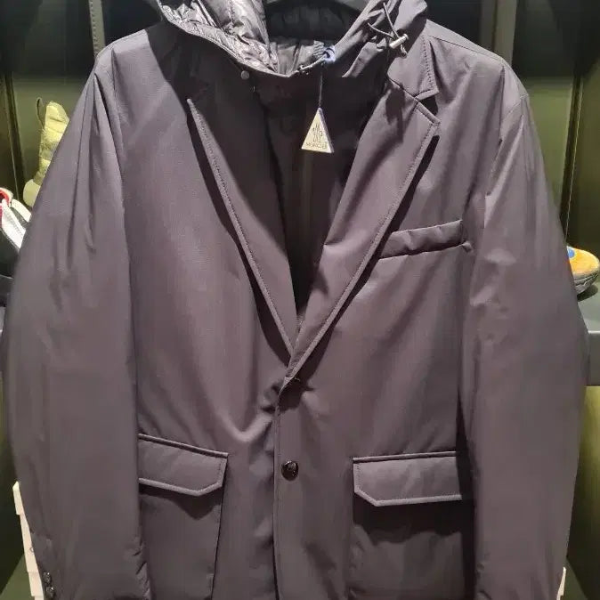 [BUNJANG] Moncler Duck Down Hooded Padded Coat Jacket / 몽클레어 후드 덕다운 패딩 코트 자켓