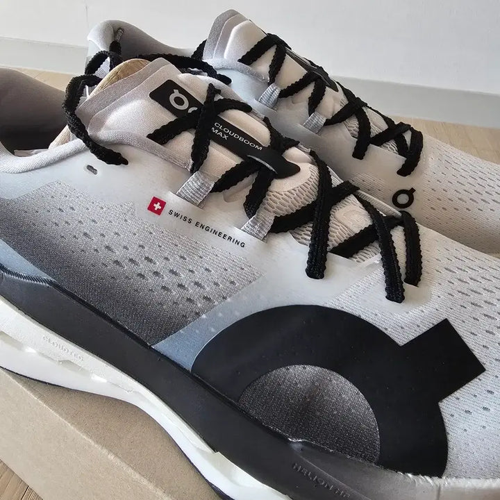 [BUNJANG] On Running Cloudboom Max Running Shoes / 280 새제품) 온 러닝 클라우드붐 맥스 화이트 블랙 런닝화 러닝화