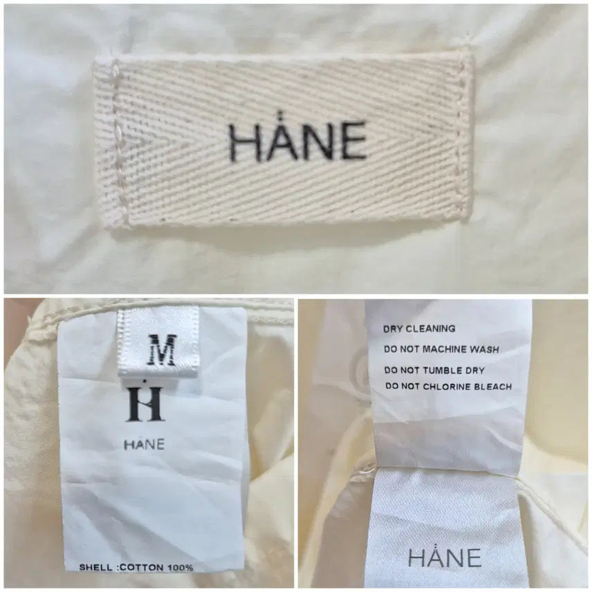 [BUNJANG] HANE Loose Fit Back Gather Shirt / HANE 하네 루즈핏 백개더 셔츠 새상품