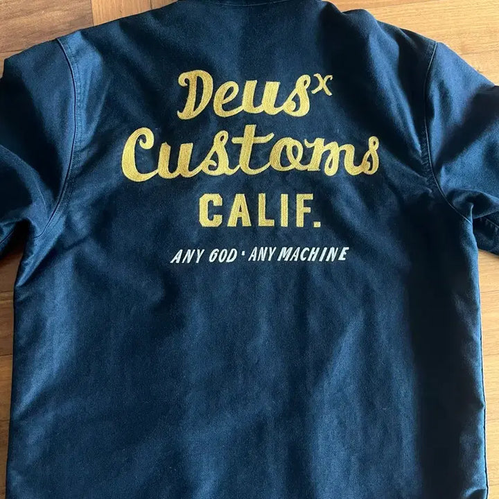 [BUNJANG] Deus Ex Machina Standard Souvenir Jacket / [M]데우스엑스마키나 스탠다스 수베니어 자켓