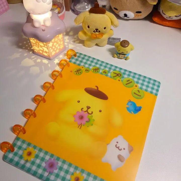 [BUNJANG] Sanrio Pompompurin Ring File Album / [고전] 폼폼푸린 링 파일 앨범