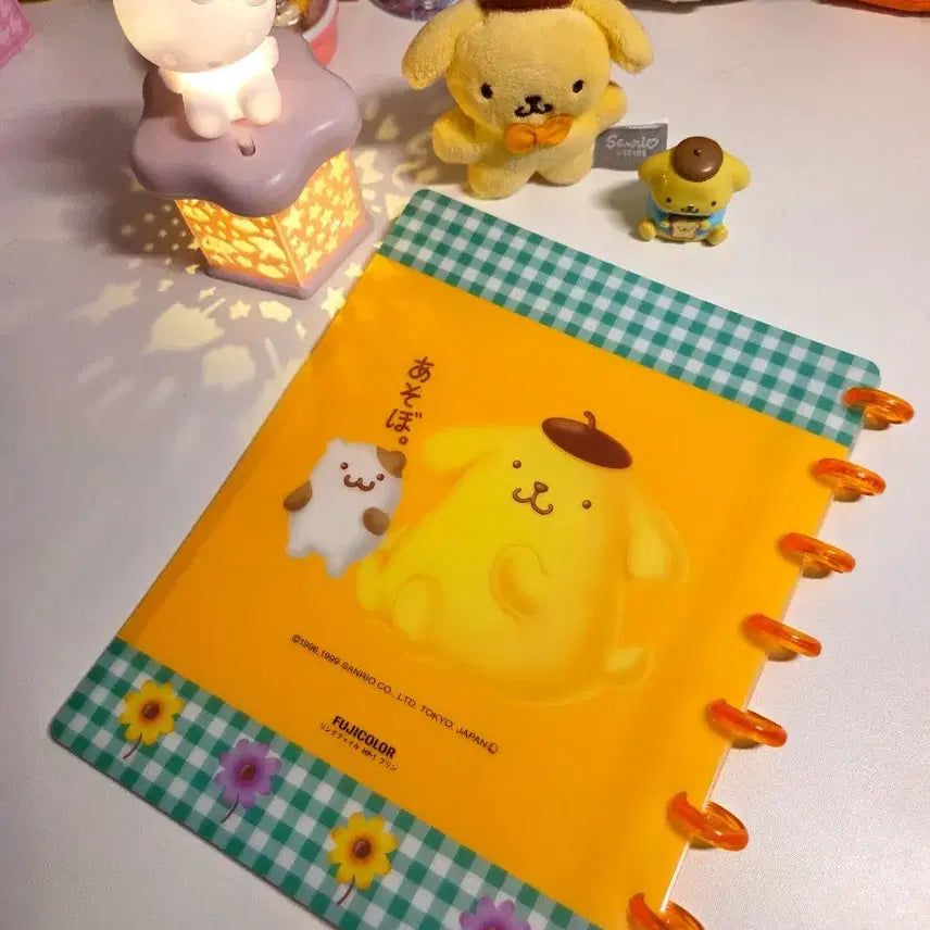 [BUNJANG] Sanrio Pompompurin Ring File Album / [고전] 폼폼푸린 링 파일 앨범