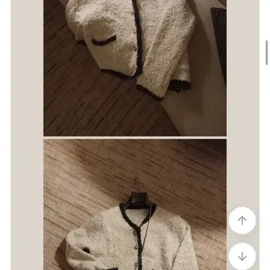 [BUNJANG] Slow and Tweed Knit Jacket / 슬로우앤드 트위드 니트 자켓