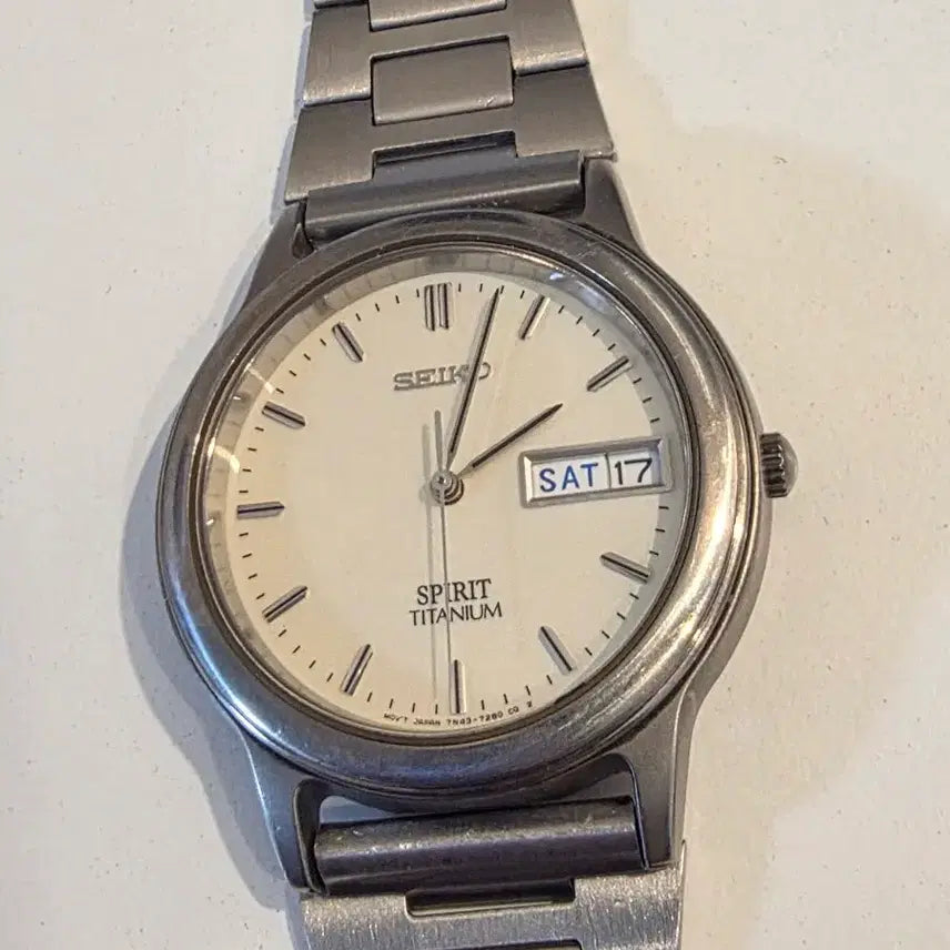 [BUNJANG] Seiko Spirit Titanium Watch / 세이코 스피릿 티타늄 시계