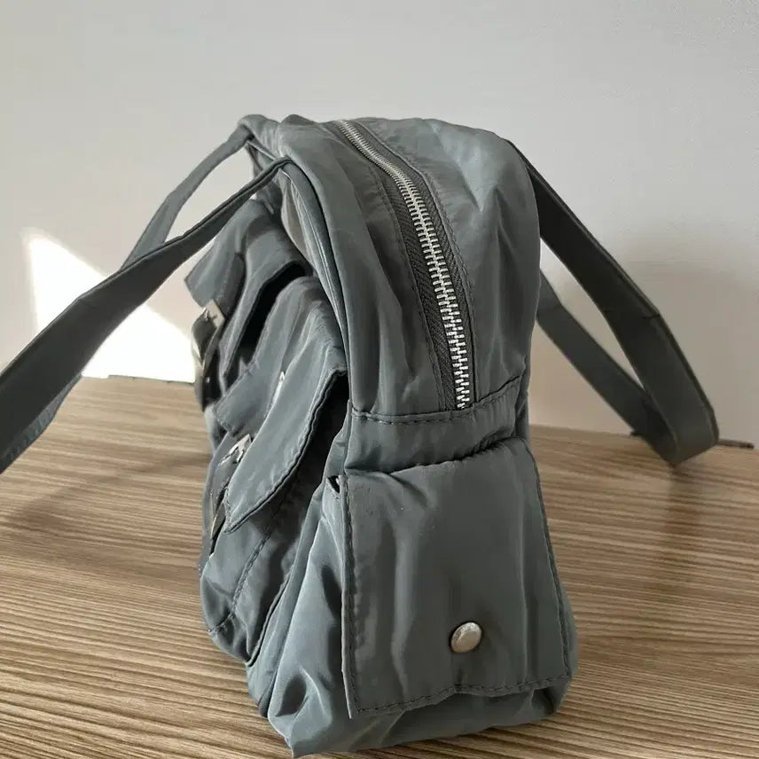 [BUNJANG] Ably Nylon Pocket Shoulder Bag / 에이블리 나일론백 포켓 숄더백 가방