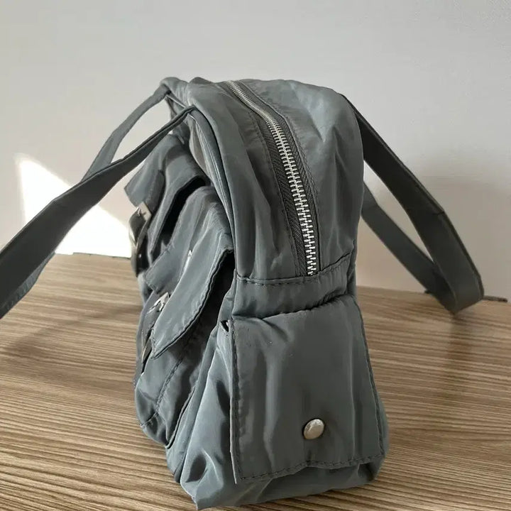 [BUNJANG] Ably Nylon Pocket Shoulder Bag / 에이블리 나일론백 포켓 숄더백 가방