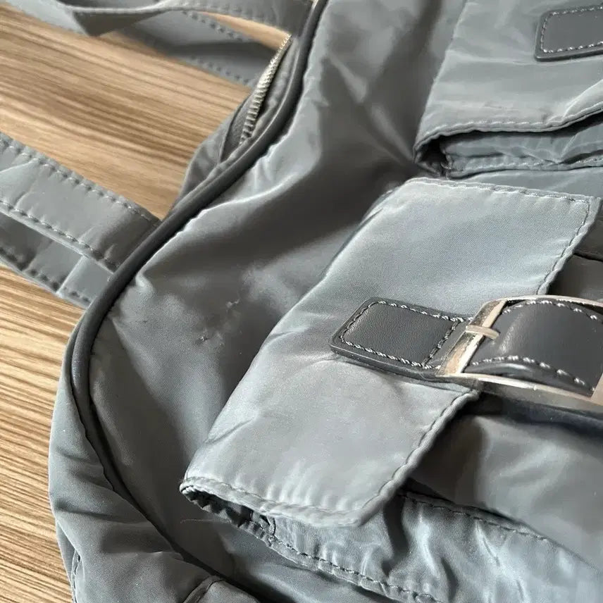 [BUNJANG] Ably Nylon Pocket Shoulder Bag / 에이블리 나일론백 포켓 숄더백 가방