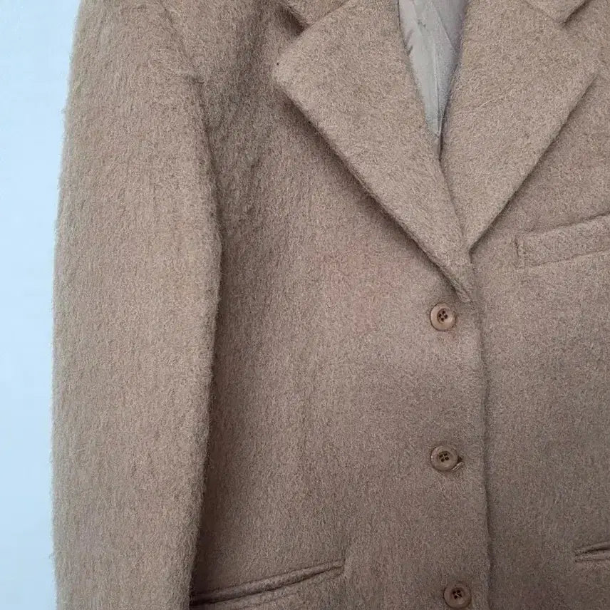 [BUNJANG] IZMIN Wool Blend Boucle Jacket / 이즈민 울60 헤어리자켓
