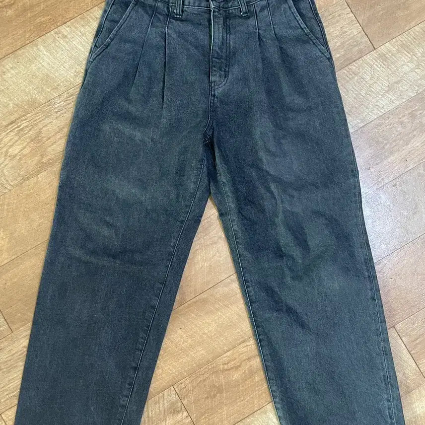 [BUNJANG] Brown Yard Black Denim Pants / [브라운야드] 블랙 데님 팬츠 1