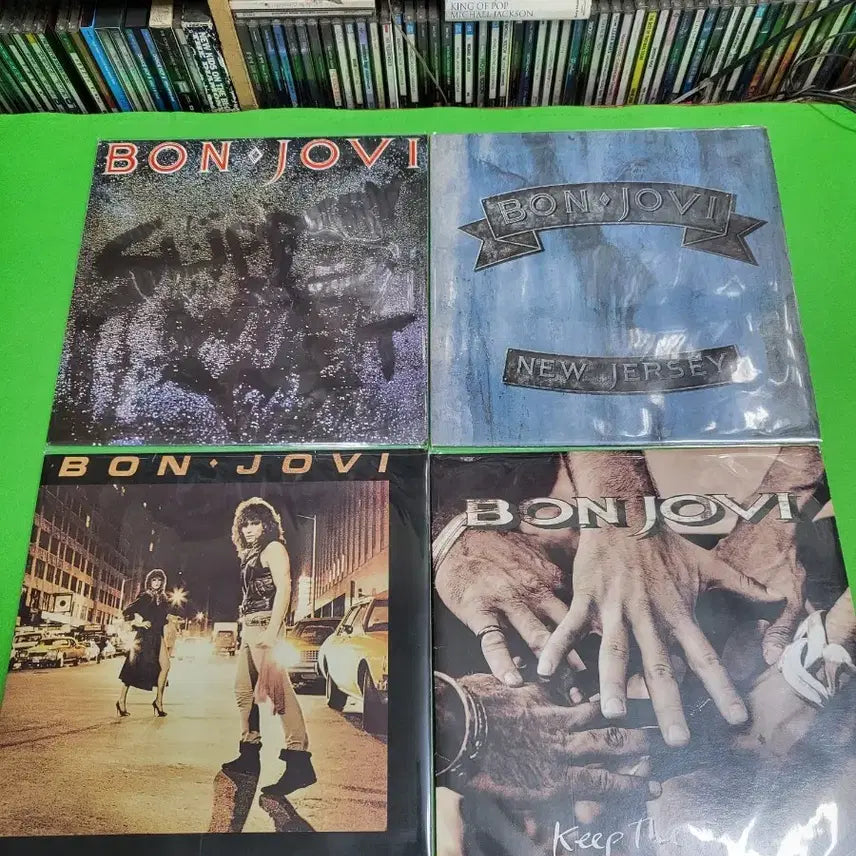 [BUNJANG] Bon Jovi LP Record Album Bundle / -LP- 헤비메탈 본 조비(BON JOVI) 음반 4장