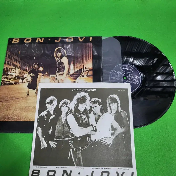 [BUNJANG] Bon Jovi LP Record Album Bundle / -LP- 헤비메탈 본 조비(BON JOVI) 음반 4장