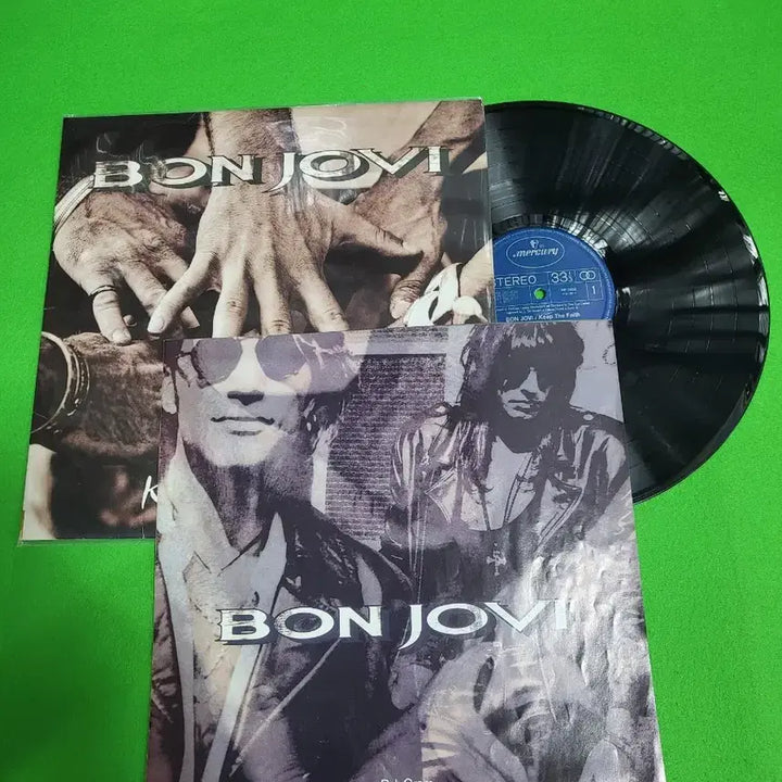 [BUNJANG] Bon Jovi LP Record Album Bundle / -LP- 헤비메탈 본 조비(BON JOVI) 음반 4장