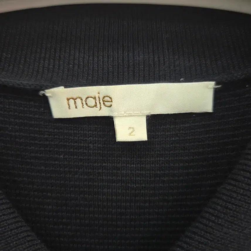 [BUNJANG] Maje Black Gold Button Dress / 2사이즈 마쥬 maje  블랙 금장 버튼  원피스