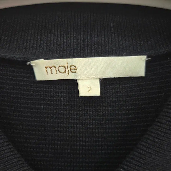 [BUNJANG] Maje Black Gold Button Dress / 2사이즈 마쥬 maje  블랙 금장 버튼  원피스