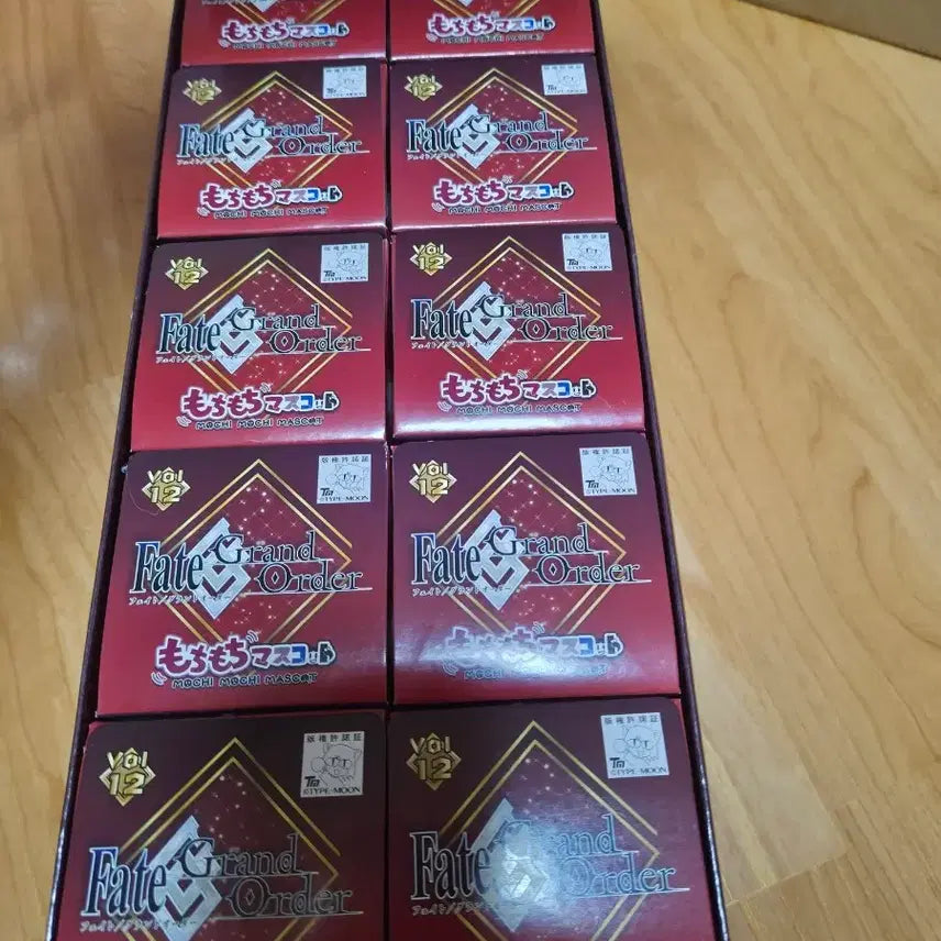 [SOLD OUT] 페이트 페그오 모찌모찌 마스코트 모찌마스 12탄 box