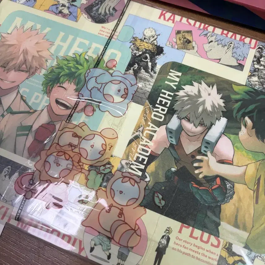 [BUNJANG] My Hero Academia Merchandise Bundle Set / 히로아카 나히아 굿즈 트럼프 카드 특전 만화책 원화 엽서 아크릴 스탠드