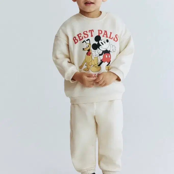 [BUNJANG] H&M Disney Print 2-Piece Set / h&m 에첸엠 남아 베이비 디즈니 프린트 스웨트 2피스 세트