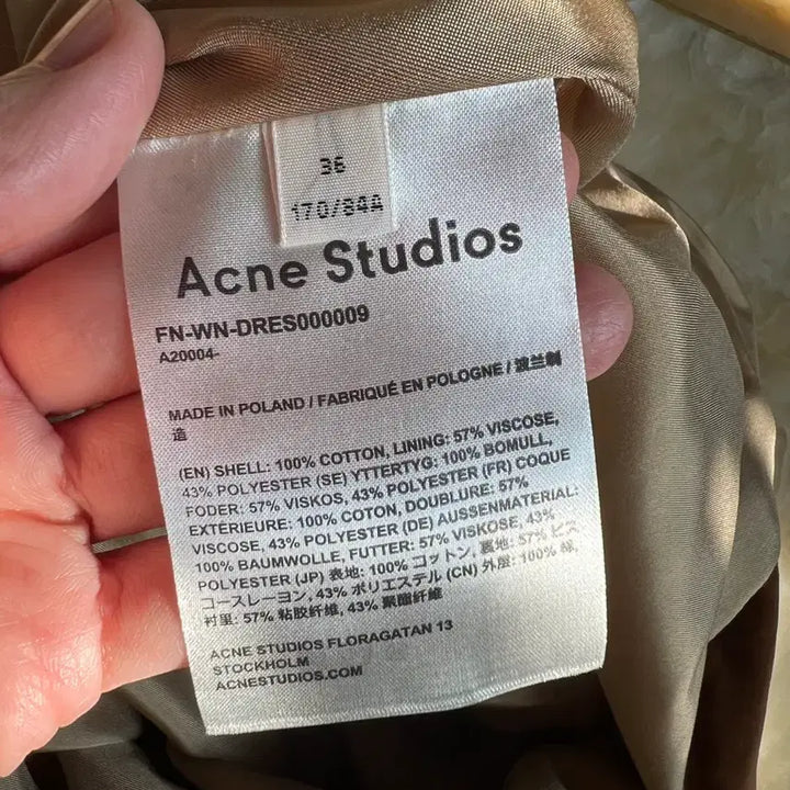 [BUNJANG] Acne Studios Velvet Dress (Limited Edition) / 아크네스튜디오 벨벳 드레스(한정판)