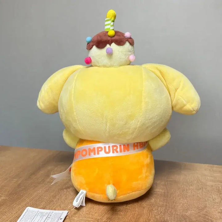 [BUNJANG] Sanrio Pompompurin Cake Hat Plush Doll / 산리오 폼폼푸린 케이크모자 봉제인형