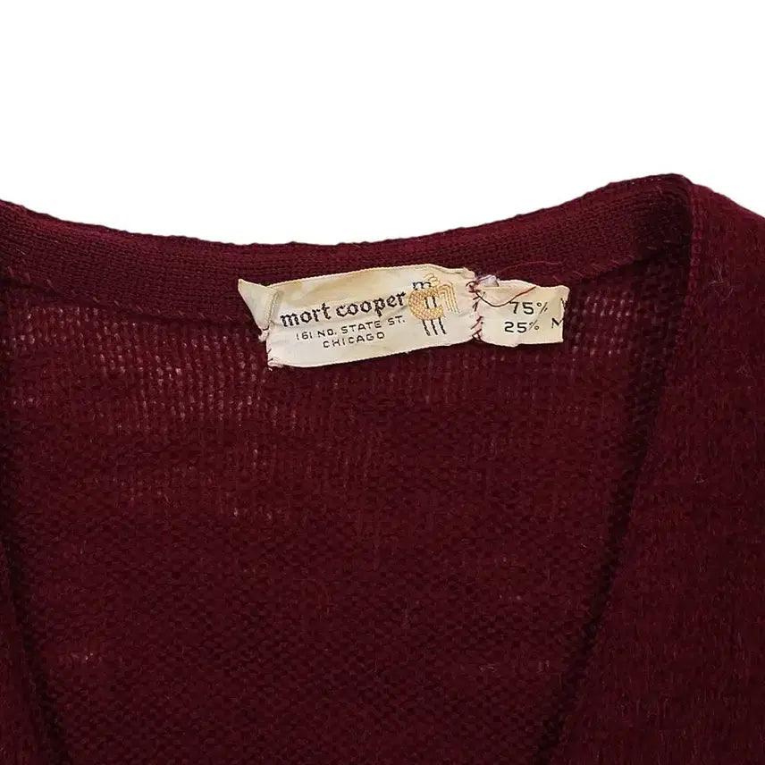 [BUNJANG] Mort Cooper Mohair Cardigan Vintage 1960s / 1960s Mort Cooper 모헤어 가디건 빈티지 60년대