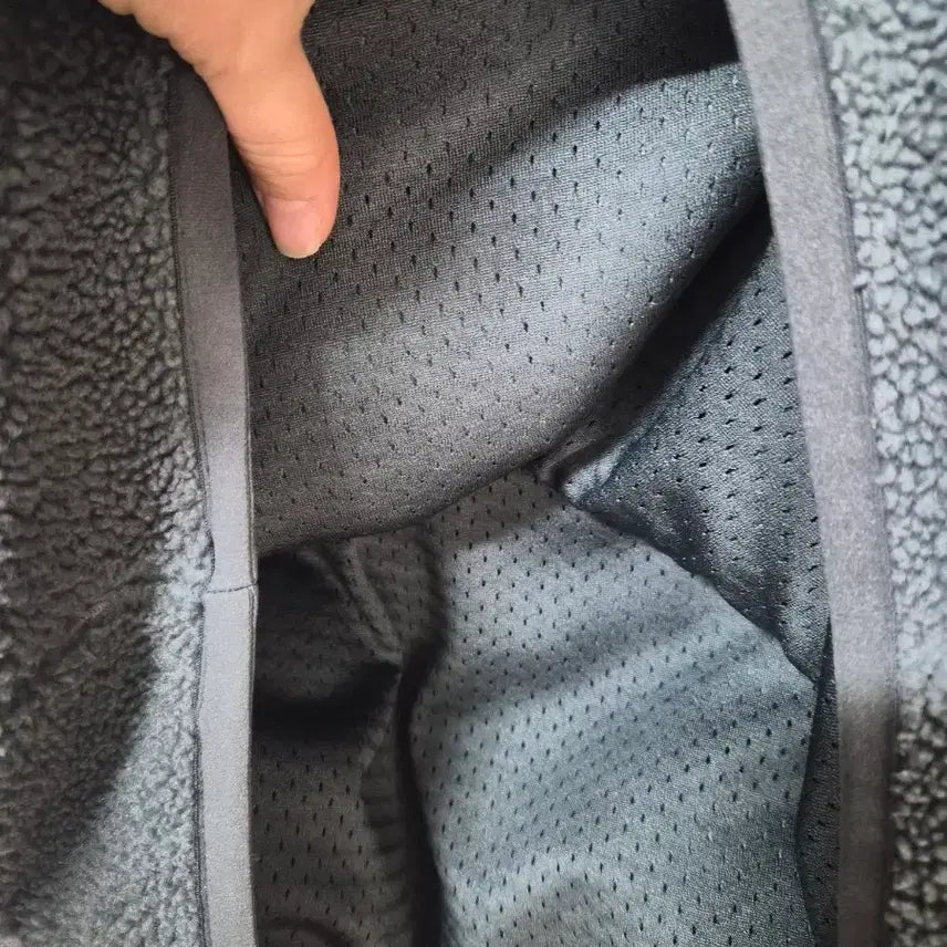 [BUNJANG] Nike Swoosh Fleece Hoodie / 나이키 스우시 뽀글이 후드티 /나이키 스우시 후드티