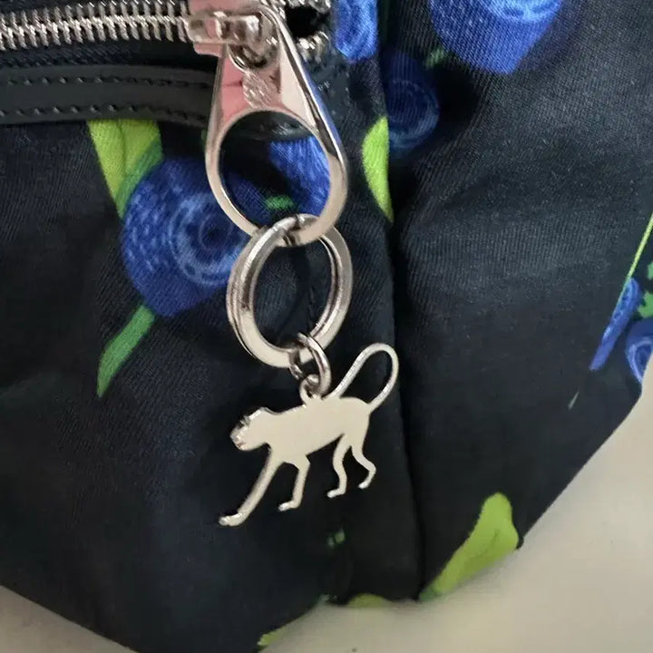 [BUNJANG] Kipling Backpack Silver Hardware Keyring Set / 새상품) 키플링 백팩+은장 키링 세트