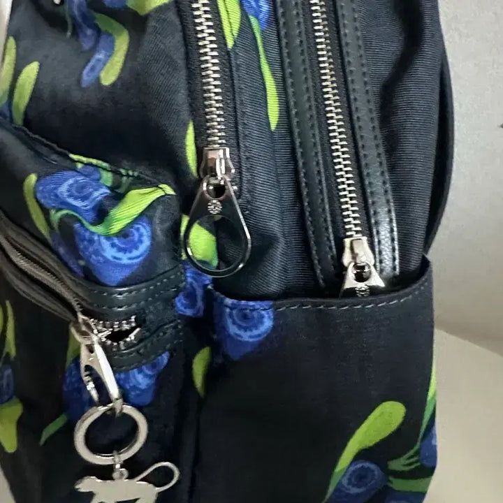 [BUNJANG] Kipling Backpack Silver Hardware Keyring Set / 새상품) 키플링 백팩+은장 키링 세트