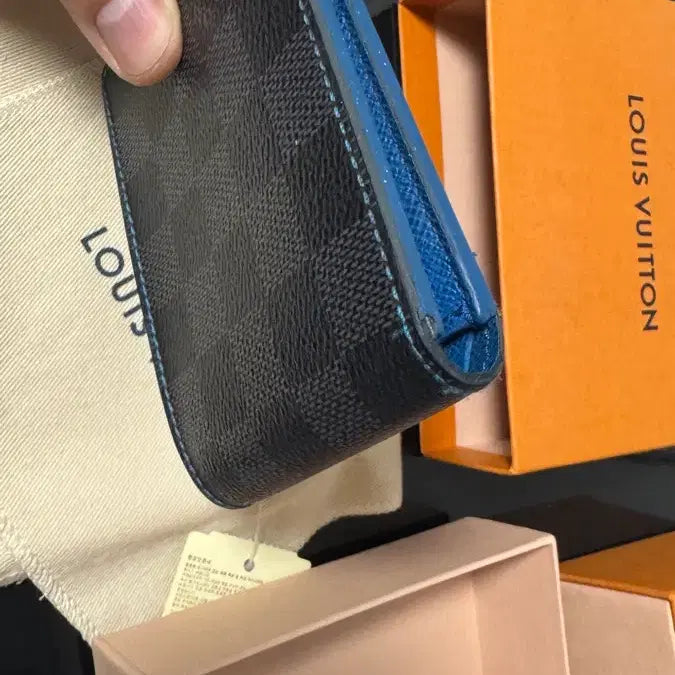 [BUNJANG] Louis Vuitton Damier Graphite Bifold Wallet / (정품) 루이비통 다미에 그라파이트 반지갑